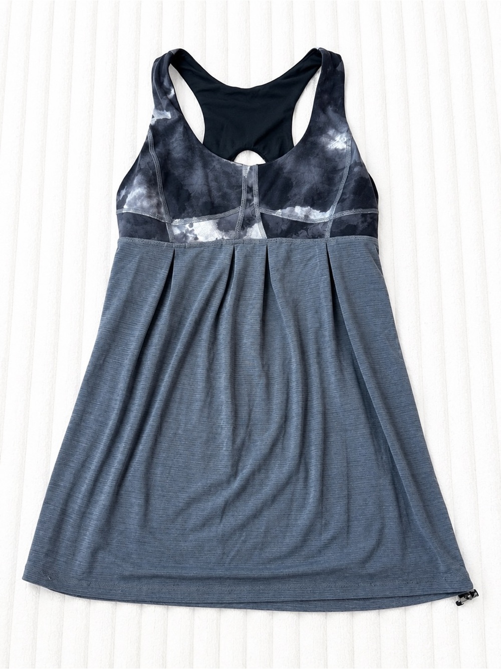 lululemon athletica Charcoal and Black Tank Dress